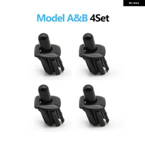 BMW ドアラッチピンセキュリティドアロックネジノブ キャップカバー E60 E90 E70 E84 F10 F11 F30 F34 F01 F02 F07 F25 F26 F15 F16 - A B 4 Sets