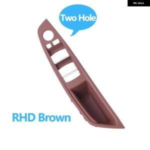 BMW RHD 右ハンドル用席 ドアプル ハンドルパネル アームレスト 交換用 5シリーズ F10 F11 F18 520 523 525 528 530 535 - RHD Brown A