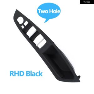 BMW RHD 右ハンドル用席 ドアプル ハンドルパネル アームレスト 交換用 5シリーズ F10 F11 F18 520 523 525 528 530 535 - RHD Black A