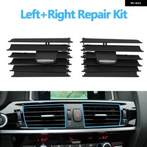 BMW LHD RHD 車フロントミドル AC エアコンベント アウトレット グリル スライドクリップ リペア キット交換 X3 X4 F25 F26 2011-2018 - one　set