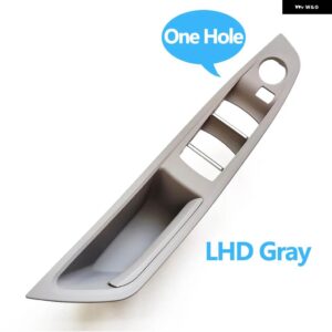 BMW LHD 車内ドライバー ドアプル ハンドル アームレスト パネルトリム 5シリーズ F10 F11 F18 520 523 525 528 530 - LHD Gray B
