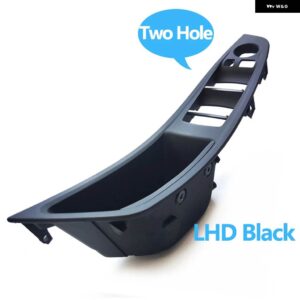 BMW LHD 車内ドライバー ドアプル ハンドル アームレスト パネルトリム 5シリーズ F10 F11 F18 520 523 525 528 530 - LHD Black A