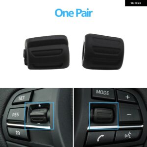 BMW ステアリング ホイールコントロールノブ ボタン 1 2 X1 X2 X3 X4 X5 X6シリーズ F45 F15 F16 F25 F26 F39 61319273656 - Left and Right