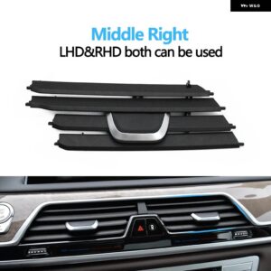 BMW フロント中央エアベント アウトレット グリル AC スライドクリップ リペア キット 7シリーズ G11 G12 730LI 740LI 750LI M760LI - middle　right
