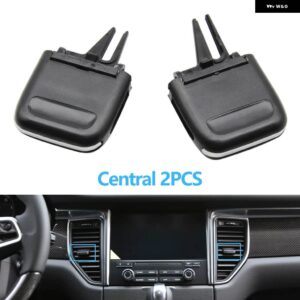 ポルシェ フロントリア 空調 AC ベントグリル クリップスライダー リペア キット マカン 2014-2017 - Central 2pcs