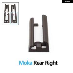 BMW LHD RHD 車シート スライド トラック レール カバー トリム X5 X6 X7 G05 G06 G07 2019-21 - moka　rear　right