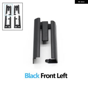 BMW LHD RHD 車シート スライド トラック レール カバー トリム X5 X6 X7 G05 G06 G07 2019-21 - black　front　left
