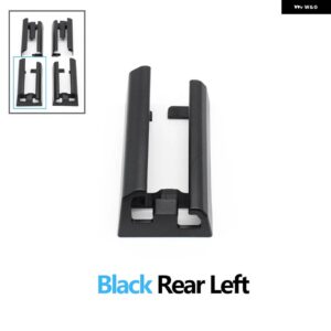 BMW LHD RHD 車シート スライド トラック レール カバー トリム X5 X6 X7 G05 G06 G07 2019-21 - black　rear　left