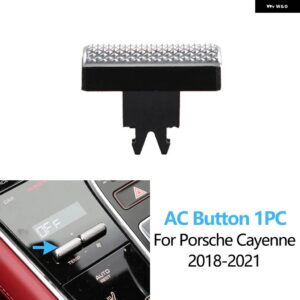 ポルシェ インナーセントラルコンソール AC エアコンサンルーフスイッチ ボタン プッシュ交換 カイエン パナメーラ 2017-2021 - Cayenne AC Button