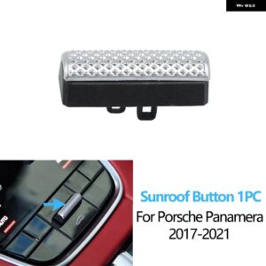 ポルシェ インナーセントラルコンソール AC エアコンサンルーフスイッチ ボタン プッシュ交換 カイエン パナメーラ 2017-2021 - Sunroof Button