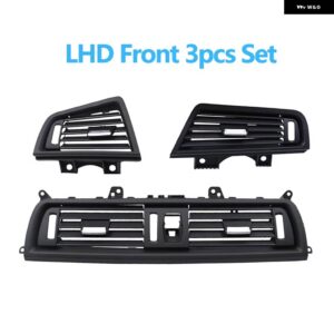 BMW LHD RHD 中央/左/右エアコン AC ベント アウトレット グリル パネル 5シリーズ F10 F11 F18 520I 523I 525I 528I 535I - lhd　front　3pcs