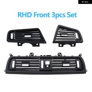 BMW LHD RHD 中央/左/右エアコン AC ベント アウトレット グリル パネル 5シリーズ F10 F11 F18 520I 523I 525I 528I 535I - rhd　front　3pcs