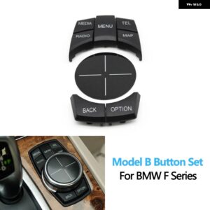 BMW 車 IDRIVE センターコンソール マルチメディア スイッチ ボタン リペア キット 2 3 5 6 7 X3 X4 X5シリーズ F30 F31 F10 F11 F02 F06 F25 F26 - Model B Set