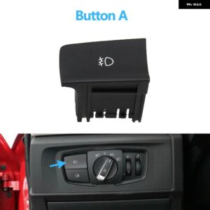 BMW ヘッドランプ ロータリー フォグライト ボタン ヘッドライト スイッチ カバー パネル 1 2 3 4シリーズ F20 F45 F30 F31 61319265300 - Button　A