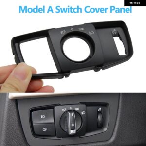 BMW ヘッドランプ ロータリー フォグライト ボタン ヘッドライト スイッチ カバー パネル 1 2 3 4シリーズ F20 F45 F30 F31 61319265300 - Model　A　Cover