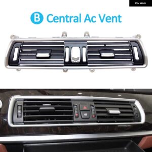 BMW フロント中央リアフレッシュエアコン AC ベントグリル アウトレット フルセット 5シリーズ GT F07 528 535 550 2010-2017 - middle-b