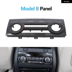BMW カーエアコンリア AC スイッチ ボタン パネル制御フレームカバー トリム 5 6 7 X5 X6シリーズ F10 F11 F06 F07 F01 F02 F15 - model　b　panel