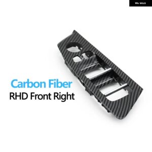 BMW RHD ドア窓昇降スイッチ パネルカバー トリムの交換 5シリーズ G30 G31 F90 525I 530I 540I 2017-20 - Carbon　Front　Right