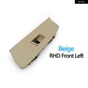 BMW RHD ドア窓昇降スイッチ パネルカバー トリムの交換 5シリーズ G30 G31 F90 525I 530I 540I 2017-20 - Beige　Front　Left