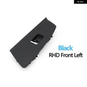 BMW RHD ドア窓昇降スイッチ パネルカバー トリムの交換 5シリーズ G30 G31 F90 525I 530I 540I 2017-20 - Black　Front　Left