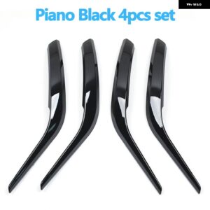 BMW 4個 セット車室内ドアフロントリア プルハンドルアウターカバー トリム X1 E84 2010-2016 - Piano　Black　Set