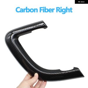 ランドローバー 車内 ドアプル ハンドルカバー トリム交換用 ディスカバリースポーツ 2015-2019 - Carbon Right