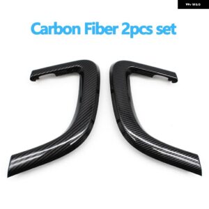 ランドローバー 車内 ドアプル ハンドルカバー トリム交換用 ディスカバリースポーツ 2015-2019 - Carbon 2pcs Set