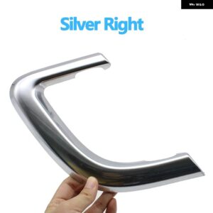 ランドローバー 車内 ドアプル ハンドルカバー トリム交換用 ディスカバリースポーツ 2015-2019 - Sliver Right