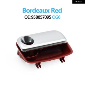 ポルシェ ダッシュボード グローブボックス ロック収納ボックス ハンドル マカン 95B ケイマン 981 982 パナメーラ 970 カレラ 99 - Bordeaux Red