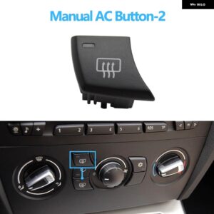 BMW ダッシュボード 空調 AC マニュアル コントロールボタン キー 1S 3S X1 E81 E82 E87 E88 E90 E91 E92 E93 E84 64119236778 - Button-2