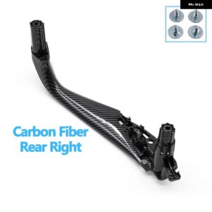 BMW 車内ドアカーボンインサイドハンドルウィンドウ スイッチ カバー トリム 5シリーズ G30 G31 G38 F90 2017-21 - Rear　Right