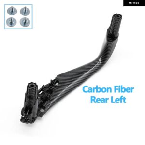 BMW 車内ドアカーボンインサイドハンドルウィンドウ スイッチ カバー トリム 5シリーズ G30 G31 G38 F90 2017-21 - Rear　Left