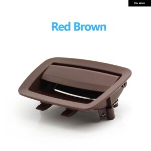 BMW LHD RHD 車室内ドア助手席グローブボックス スイッチ プルハンドル 5 7シリーズ F10 F11 F18 F01 F02 F04 - Red Brown