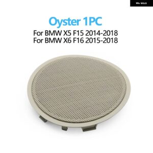 BMW フロントリア ドアホーン スピーカー グリル サウンドオーディオカバー交換 X5 X6 F15 F16 2014-2018 - F15 F16 Oyster