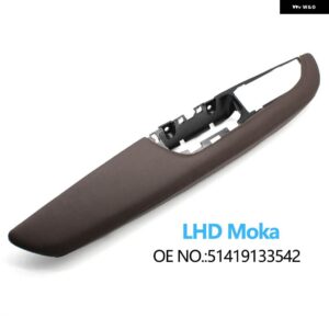 BMW LHD フロント左 インテリア ドアハンドル アームレスト 外枠パネルの交換 X5 X6 E70 E71 E72 2007-2013 - lhd　moka