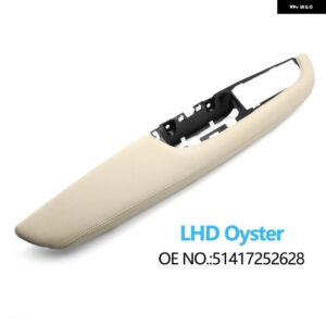 BMW LHD フロント左 インテリア ドアハンドル アームレスト 外枠パネルの交換 X5 X6 E70 E71 E72 2007-2013 - lhd　oyster