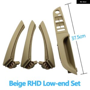 BMW RHD 右手ドライバー車 インテリア ドア窓スイッチ プルハンドルフルセット 3シリーズ E90 E91 316 318 320 325 328I - 37.5　Low-end　Beige