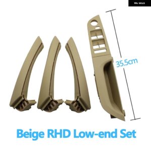 BMW RHD 右手ドライバー車 インテリア ドア窓スイッチ プルハンドルフルセット 3シリーズ E90 E91 316 318 320 325 328I - 35.5　Low-end　Beige