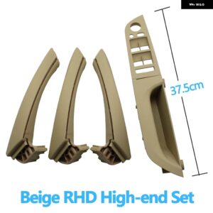 BMW RHD 右手ドライバー車 インテリア ドア窓スイッチ プルハンドルフルセット 3シリーズ E90 E91 316 318 320 325 328I - 37.5　High-end　Beige