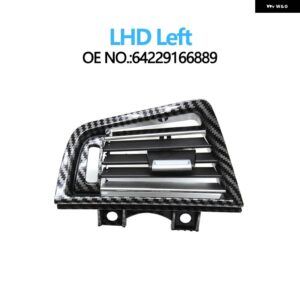 BMW カーボンクロームフロントリア 空調 AC ベントグリル アウトカバー 5シリーズ F10 520 521 523 525 528 530 - LHD Left
