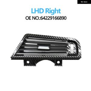 BMW カーボンクロームフロントリア 空調 AC ベントグリル アウトカバー 5シリーズ F10 520 521 523 525 528 530 - LHD Right