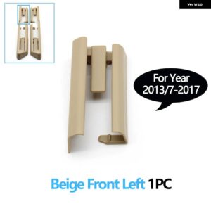 BMW LHD RHD カーシート レール スライディング トラック トリムカバー 5 5GT 7シリーズ F10 F18 F01 F02 F07 LCI 2013/7-2017 - Front Left Beige