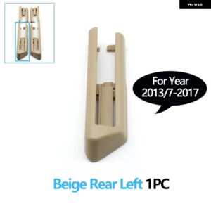 BMW LHD RHD カーシート レール スライディング トラック トリムカバー 5 5GT 7シリーズ F10 F18 F01 F02 F07 LCI 2013/7-2017 - Rear Left Beige