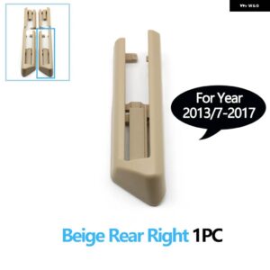 BMW LHD RHD カーシート レール スライディング トラック トリムカバー 5 5GT 7シリーズ F10 F18 F01 F02 F07 LCI 2013/7-2017 - Rear Right Beige
