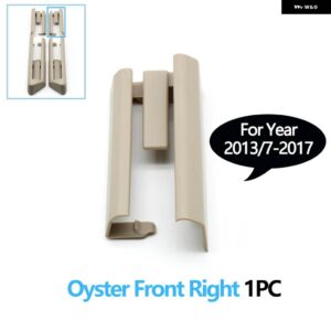 BMW LHD RHD カーシート レール スライディング トラック トリムカバー 5 5GT 7シリーズ F10 F18 F01 F02 F07 LCI 2013/7-2017 - Front Right Oyster