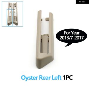 BMW LHD RHD カーシート レール スライディング トラック トリムカバー 5 5GT 7シリーズ F10 F18 F01 F02 F07 LCI 2013/7-2017 - Rear Left Oyster