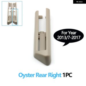 BMW LHD RHD カーシート レール スライディング トラック トリムカバー 5 5GT 7シリーズ F10 F18 F01 F02 F07 LCI 2013/7-2017 - Rear Right Oyster