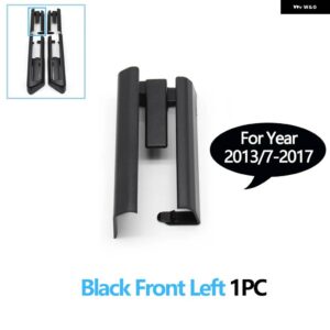 BMW LHD RHD カーシート レール スライディング トラック トリムカバー 5 5GT 7シリーズ F10 F18 F01 F02 F07 LCI 2013/7-2017 - Front Left Black