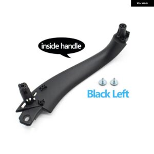 BMW 車内フロントリア ドアハンドル 内側プルハンドルパネルカバー トリム X3 X4 G01 G02 F97 F98 2018-2022 - Black　Inside　L