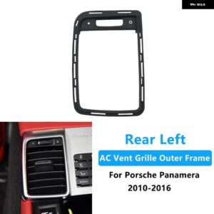 ポルシェ フロントコンソール リア空調 AC ベントグリル 外枠パネル パナメーラ 2010-2016 - Rear Left